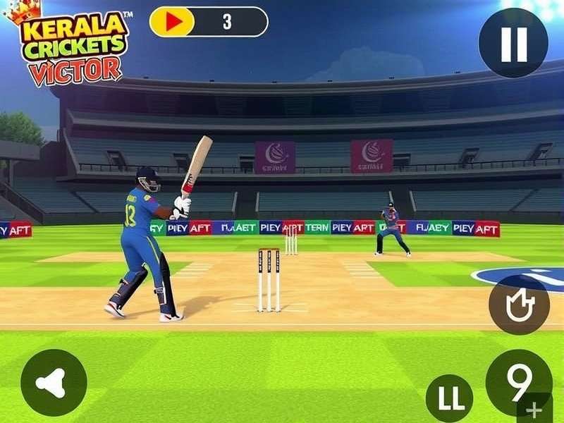 Kerala Cricket Kings Victor Gameplay Screenshot